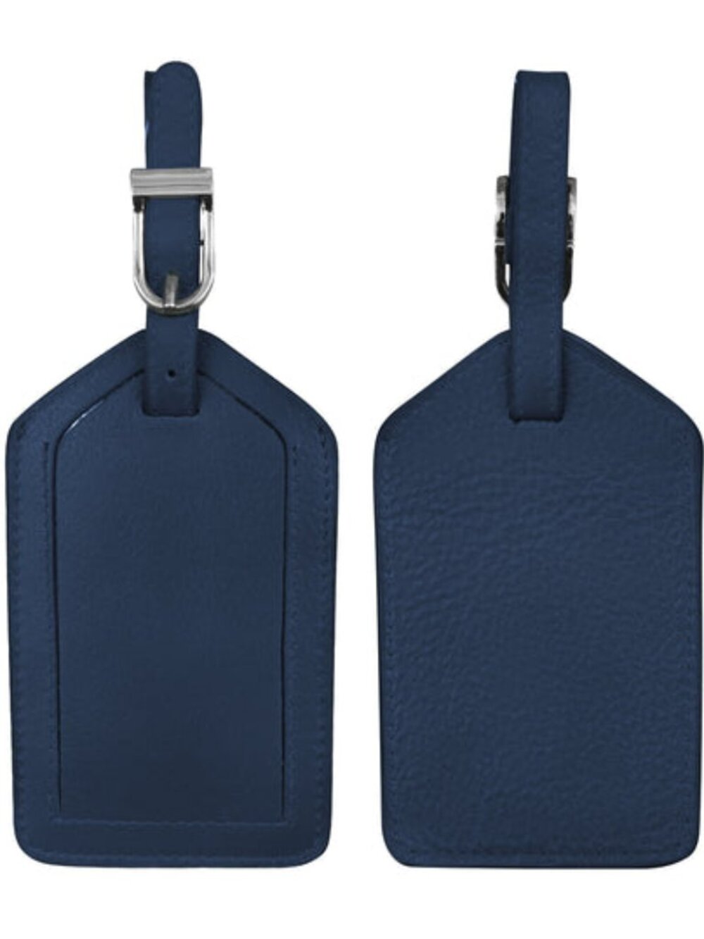 Leather Luggage Tag | Classic Navy